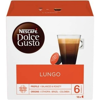 Nescafé Dolce Gusto Caffé Lungo kávové kapsule 16 ks