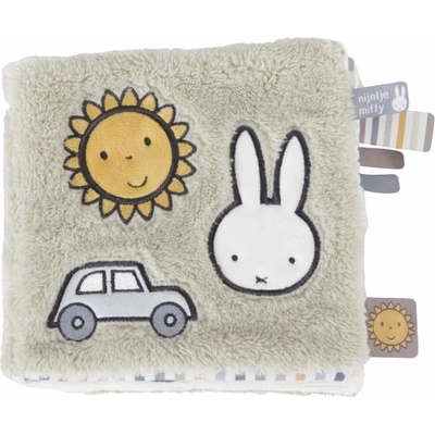 Little Dutch textilní knížka s aktivitami králíček Miffy Fluffy Green – Zboží Dáma