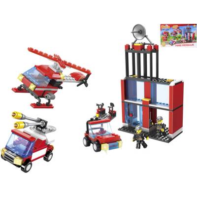 BuildMeUp stavebnice Fire rescue 284 ks
