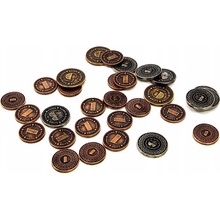 Sada 30 univerzálnych kovových mincí Larp