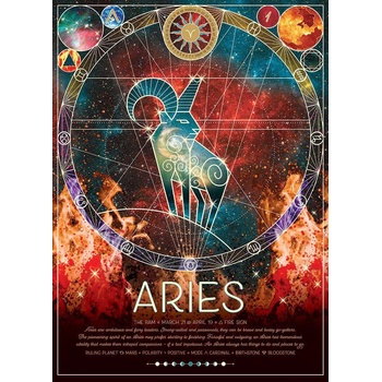 Image 1 of Cobble Hill - Puzzle Zodiac: Aries 500 - 500 piese