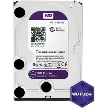Western Digital WD Purple 3.5 4TB 5400rpm 64MB SATA3 (WD40PURZ)