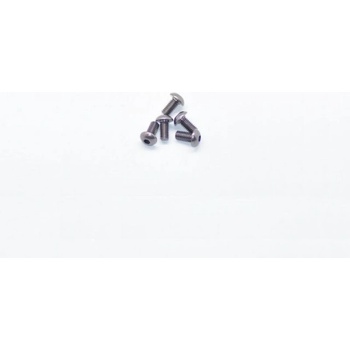 Arrowmax Alu Screw Allen Roundhead M4X8 Gray 7075 5 AM-14RH4008-G