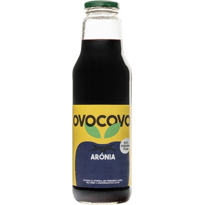 Ovocovo arónia 100% 0,75 l