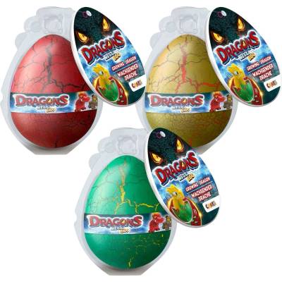 CRAZE Яйце изненада Craze Galupy - Megga Egg, Излюпващ се дракон, асортимент (C66393)
