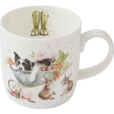 Royal Worcester Porcelánový hrnek Wrendale Designs Sleeping on the Job 310 ml