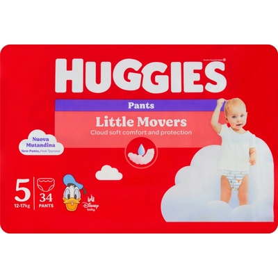 Huggies Little Movers Pants 5 34 ks