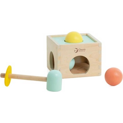 Classic World Комплект образователни играчки за бебета от 6-12 месеца от дърво (cw10028)