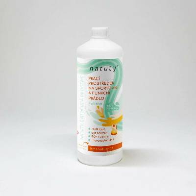Natuty prací gel na sportovní a funkční prádlo s vůní citronu 1 l 50 PD