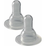 NIP Силиконови биберони NIP - Cherry, 0-6 м, flow M, 2 броя (4000821330061) - ozone