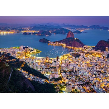 Image 1 of Enjoy - Puzzle Rio de Janeiro by Night, Brazil - 1 000 piese