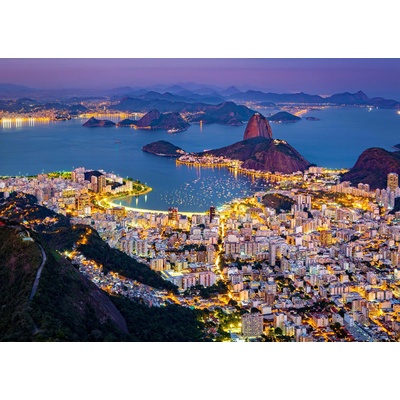 Enjoy - Puzzle Rio de Janeiro by Night, Brazil - 1 000 piese
