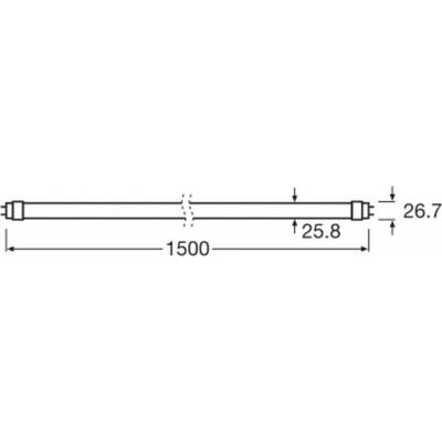 OSRAM LED žiarovka T8 17,6W trubica EEK A 840 150cm 4099854223372