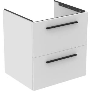 Ideal Standard i. life B стенен шкаф за монтаж на стена, матово бяло, 2 чекмеджета, 60 см (T5270DU)
