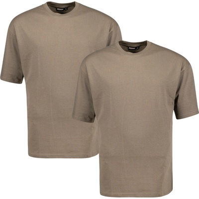Adamo tričko pánské MARLON 2ks comfort fit khaki