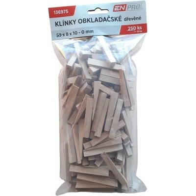 Klinky obkladačské drevené 55 x 8×10-0mm 250ks