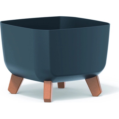 Prosperplast GRACIA SQUARE Květináč 24 cm antracit