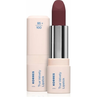 Korres True Velvety Lipstick krémový rúž so saténovým finišom Wine Red 3 g