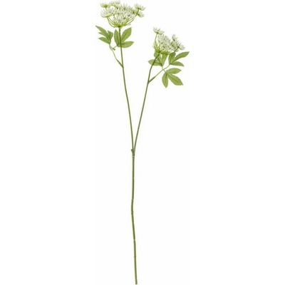 Umělá květina výška 66 cm FENNEL Bloomingville - bílá