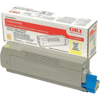 OKI КАСЕТА ЗА OKI C 5600/5700 - Yellow - PN 43381905 (43381905)