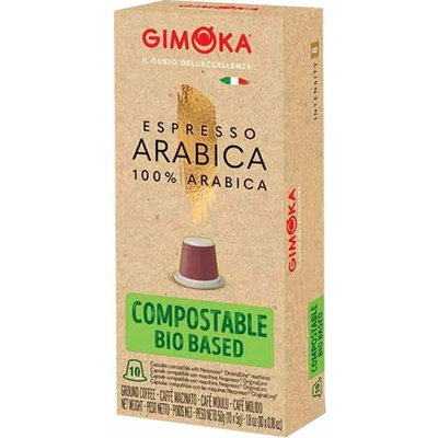 Gimoka Arabica Kompostovateľné Kompatibilné S Nespresso 10 ks