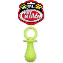 Pet Nova Dog Life Style Dudlík se rolničkou žluté, mátové aroma 14 cm