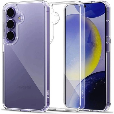 Tech-Protect Калъф за Samsung S25 FE, Tech-Protect FlexAir Hybrid Clear Case, Прозрачен (5906302332816)