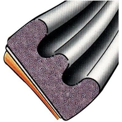 tesnenie okenné EPDM K 9x4mm HN (100m) TRELLEBORG