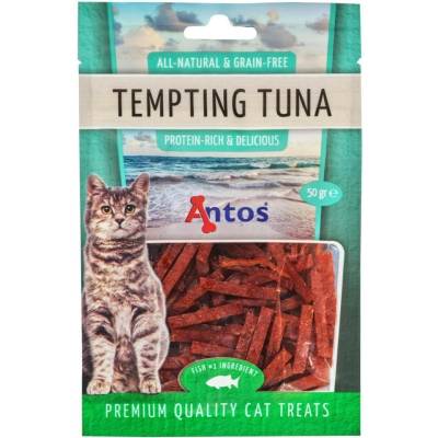 Antos Cat treats tuniakové prúžky 50 g