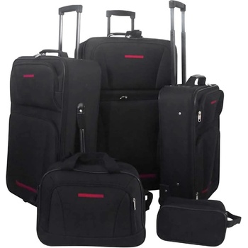 vidaXL 90154 5 pcs black