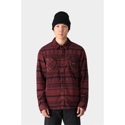 686 košile Sierra fleece flannel Sassafras stripe