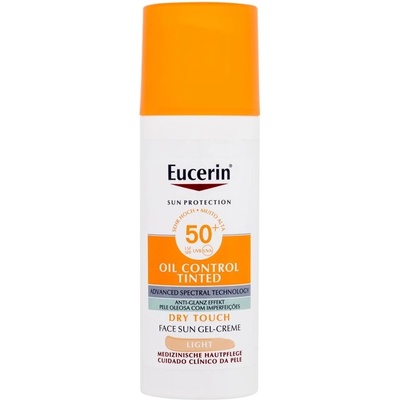Eucerin Sun Oil Control Tinted Dry Touch Sun Gel-Cream от Eucerin Унисекс Слънцезащитен крем за лице 50мл