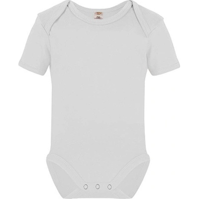 Link Kitchen Wear Dojčenské body s krátkym rukávom White