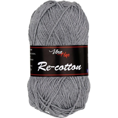 Vlna-Hep Příze Re-cotton 81027 šedá