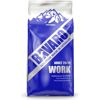 Bavaro Work - Пълноценна суха храна за израснали кучета с високо енергийно и протеинно съдържание 18 кг