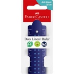 Faber-Castell Линеал, пластмасов, нечуплив, 30 см, FABER-CASTELL "Polka dots", смесени цветове 172130 (172130)