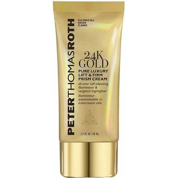 Peter Thomas Roth 24K Gold luxusní rozjasňující krém pro vyhlazení a zpevnění pleti All-Over Self-AdJusting Illuminator & Targeted Highlighter 50 ml
