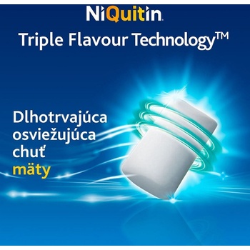 NiQuitin Freshmint 4 mg liečivé žuvačky gum.med. 100 x 4 mg