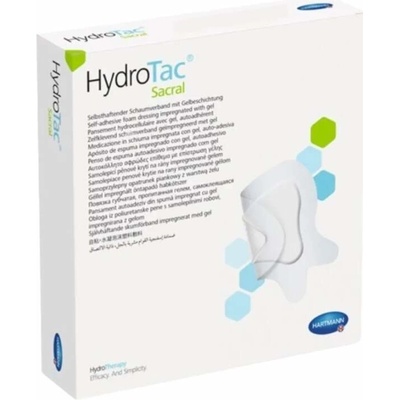 HydroTac sacral krytí na rány pěnové hydropolymerové 22 x 22 cm 3 ks