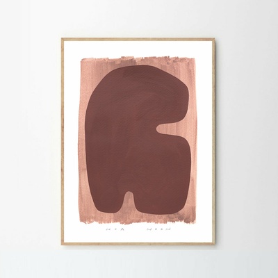 Moikka Plagát Earth Pigments by Noa Noon Gammelgaard 40x50 cm