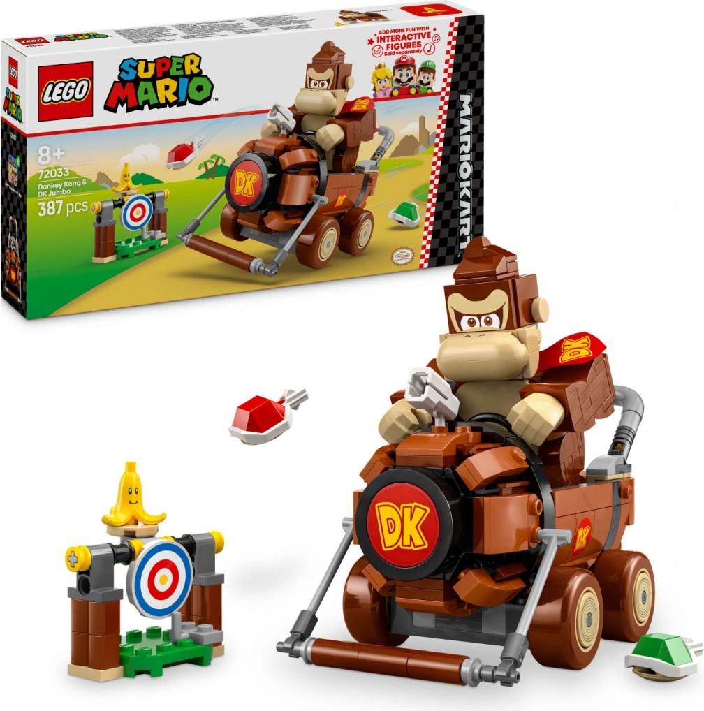 k LEGO® Super Mario 72033 Mario Kart – Donkey Kong a DK Jumbo od 635