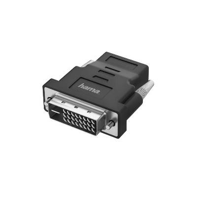 Адаптер HAMA DVI-D Dual Link мъжко- HDMI женско, Ultra-HD, 4K (HAMA-205169)
