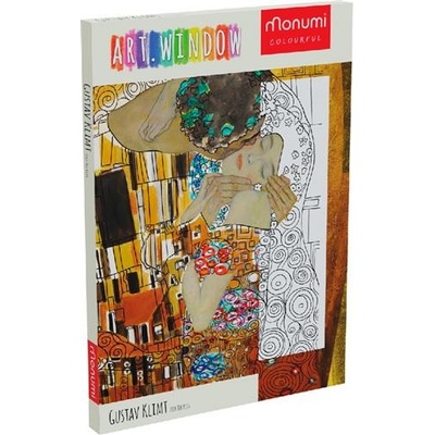 Antistresové omaľovánky MPR 000215 GUSTAV KLIMT Polibek Monumi