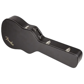 Image 1 of Fender Flat-Top Dreadnough Guitar Case, Black