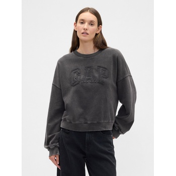 GAP Суитшърт с лого French Terry GAP GAP | Cheren | ЖЕНИ | XXS