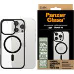 Panzer Гръб PanzerGlass HardCase за iPhone 16 Pro, Black MagSafe - Прозрачен