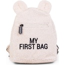 Childhome batoh My First Bag Teddy Off white