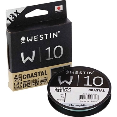 WESTIN Pletená šnúra W10 13 Braid Coastal Morning Mist 150 m 0,148 mm 8,7 kg