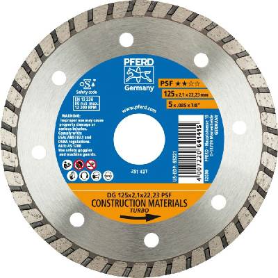 Pferd diamantový rezný kotúč 125 x 22.23 mm 68012222