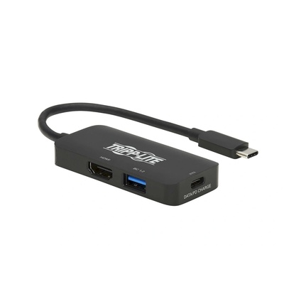 Tripp Lite U444-06N-H4UBC2 докинг станция Жичен USB 3.2 Gen 1 (3.1 Gen 1) Type-C Черен (U444-06N-H4UBC2)